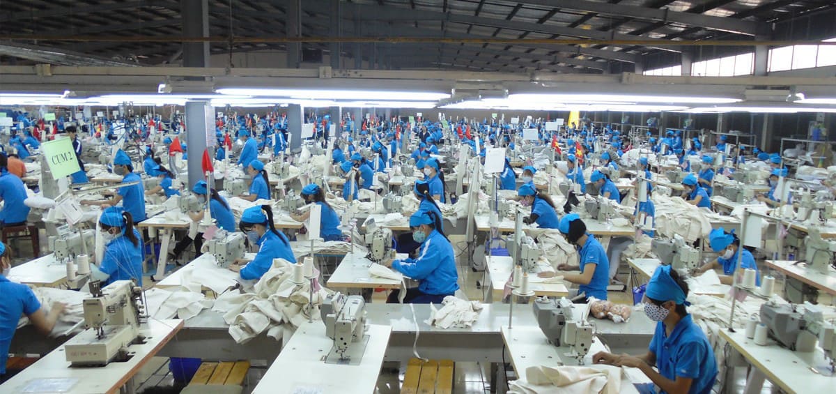Xuất khẩu lao động Hàn Quốc ngành dệt may