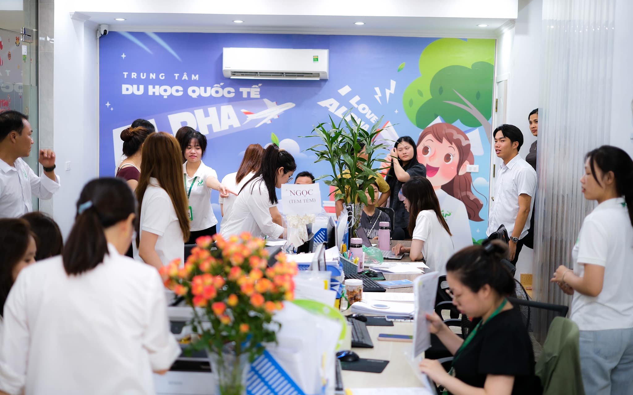 Không khí nhập học tại Alpha - cơ sở Hà Nội