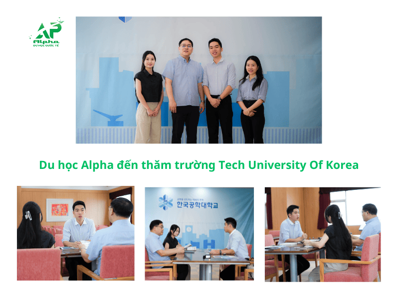 Du học Alpha đến thăm Đại Học Khoa Học và Công Nghệ Hàn Quốc