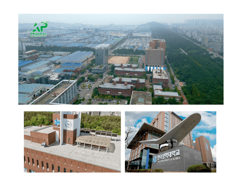 Khuôn Viên Đại Học Khoa Học và Công Nghệ Hàn Quốc 