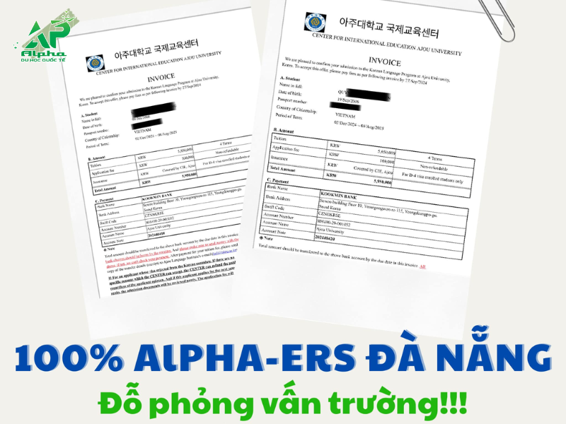 Học viên Alpha Đà Nẵng đỗ phỏng vấn trường 100%
