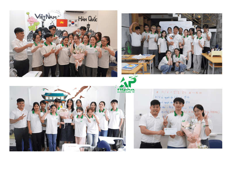 Các em học sinh tại Alpha tổ chức 20/11 tri ân các giáo viên