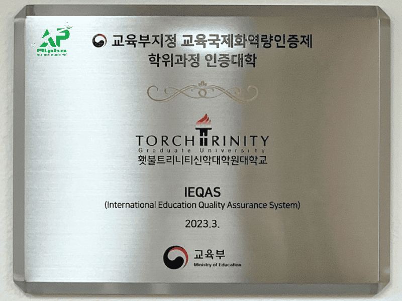 Chứng chỉ năng lực quốc tế hoá cho trường Đại Học Hàn Quốc (IEQAS)