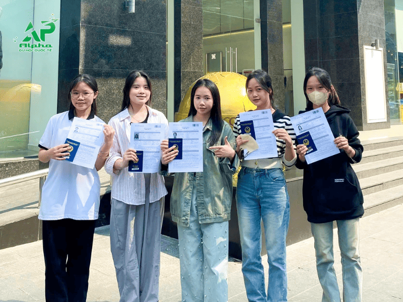 Học viên Alpha có visa du học Hàn Quốc