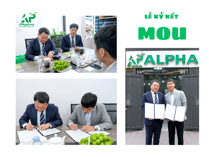 Lễ ký kết hợp tác MOU tại Alpha