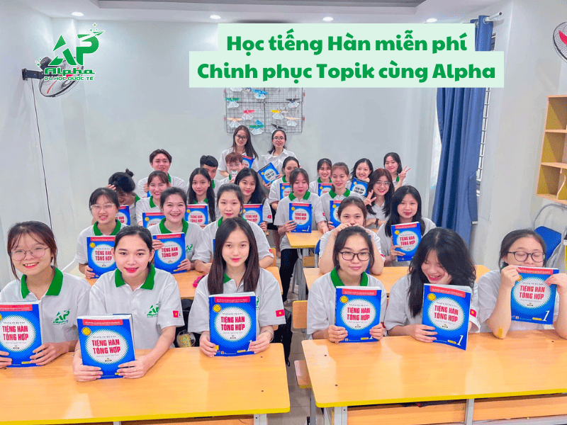 Học tiếng Hàn ôn luyện Topik miễn phí cùng Alpha