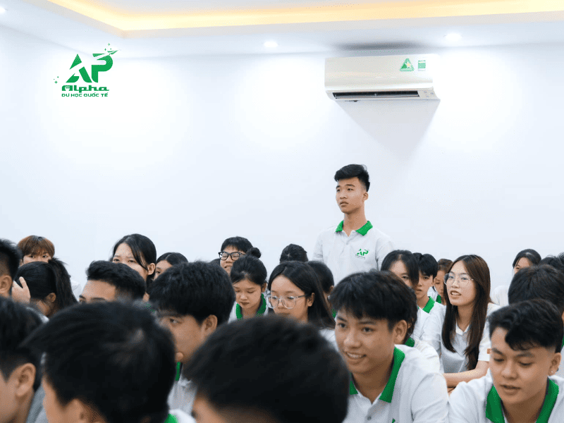 Học viên tại trung tâm Du Học Hàn Quốc Alpha