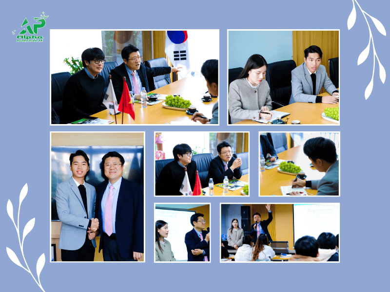 Đại Học Seojeong Hàn Quốc làm việc cùng Du Học Alpha
