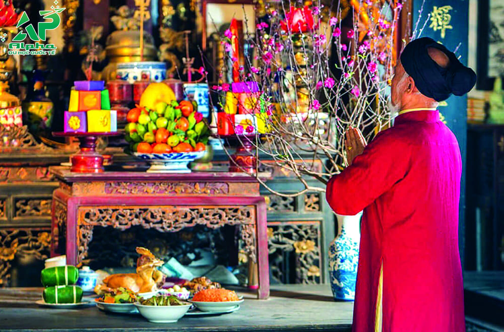 Phong tục cúng ông bà tổ tiên ngày Tết