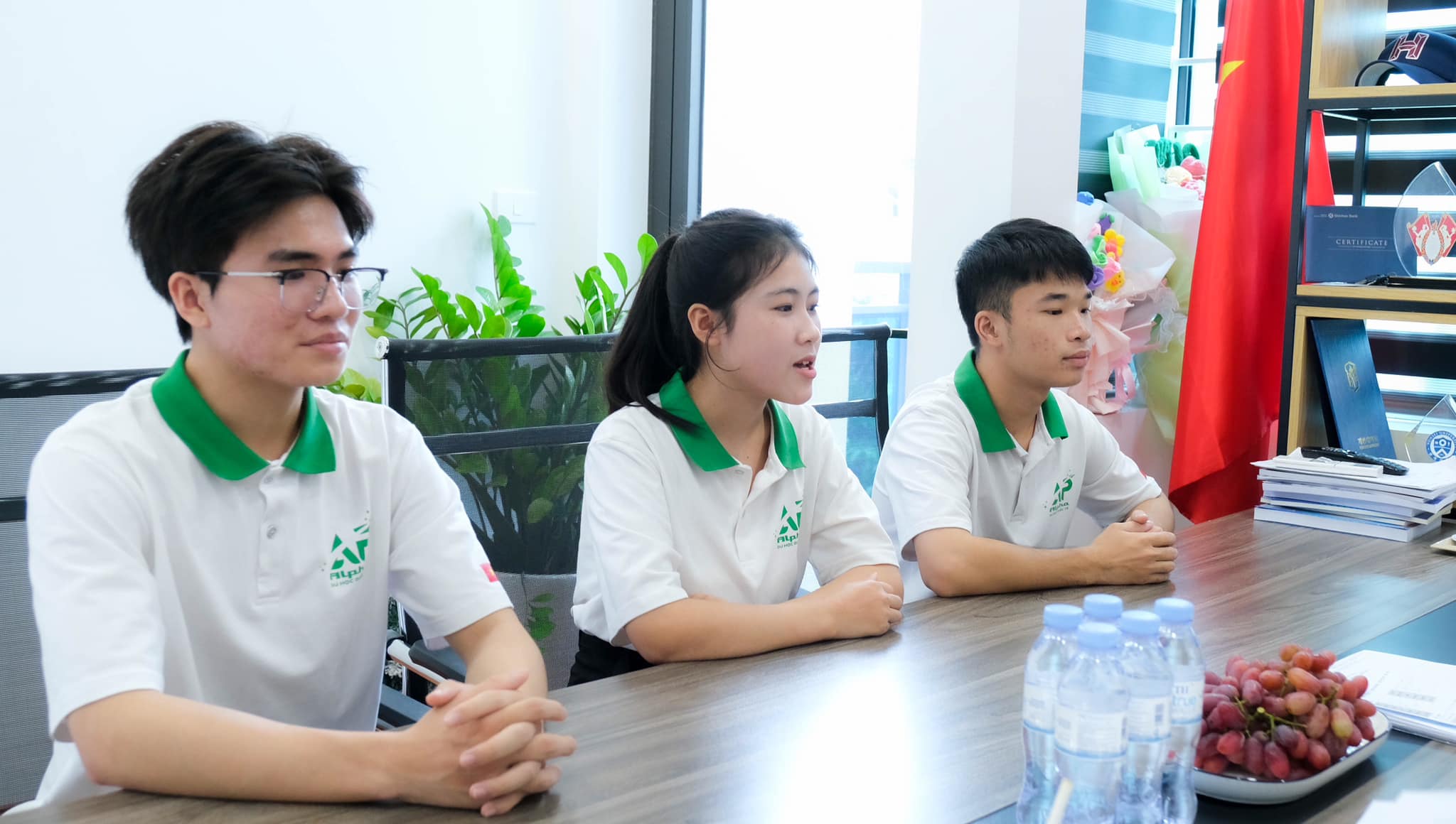 Một buổi phỏng vấn trường của du học Alpha