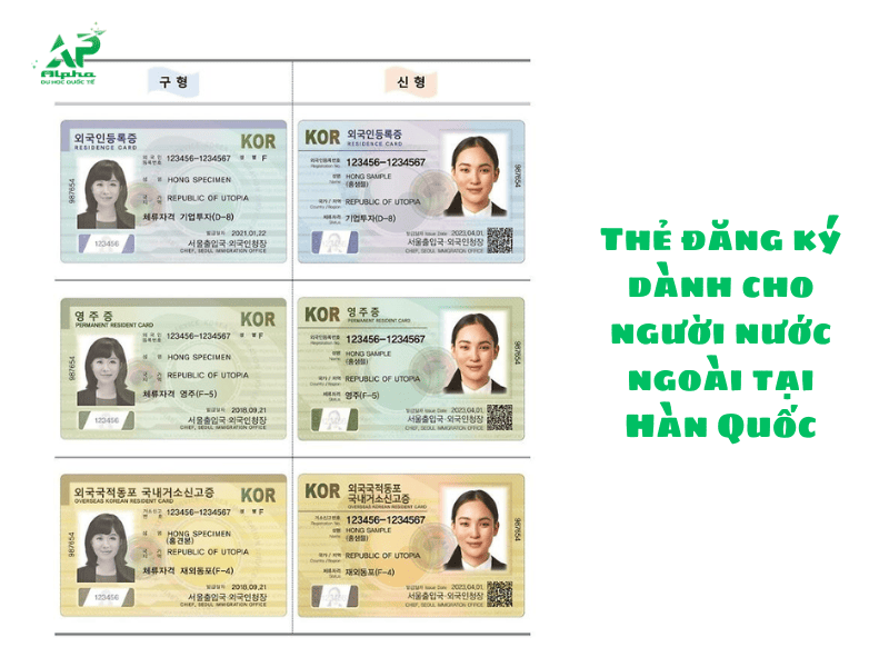 Du học sinh Hàn Quốc cần làm thẻ cư trú dành cho người nước ngoài
