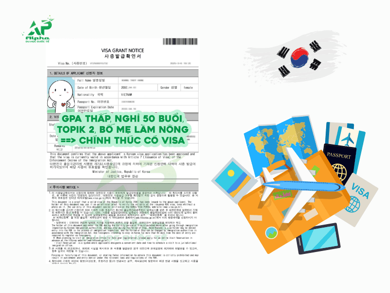 GPA Thấp, Nghỉ 50 Buổi Có Đi Du Học Hàn Quốc được hay không? GPA thấp, nghỉ nhiều buổi có đi Du Học Hàn Quốc được không
