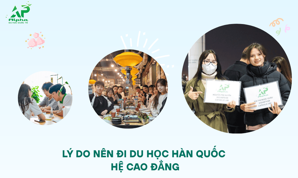 Du học Hàn Quốc hệ cao đẳng có nhiều cơ hội làm việc rộng mở, rút ngắn thời gian đào tạo