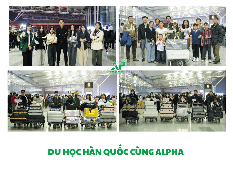 Học viên tại Alpha đi Du Học Hàn Quốc