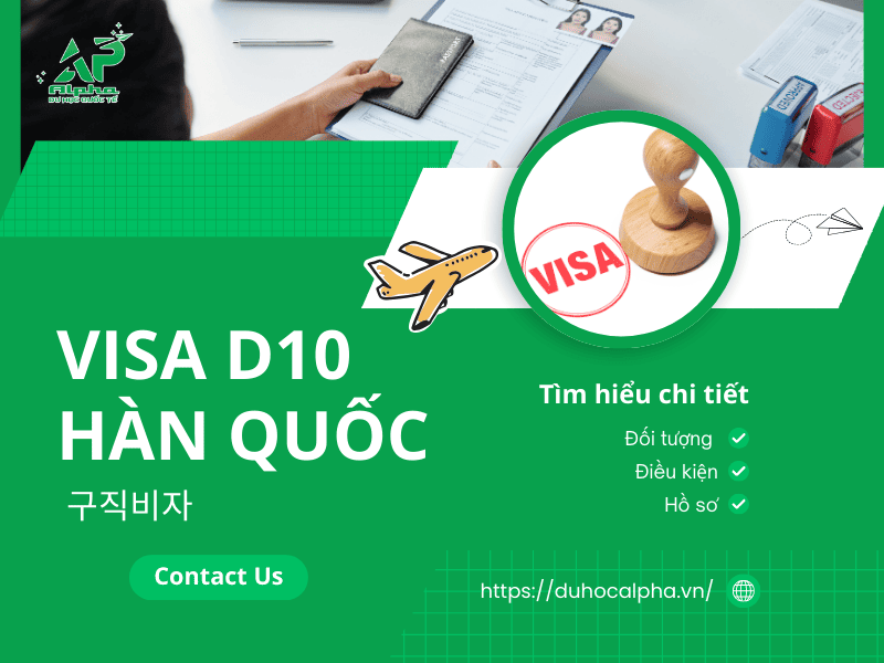 Tìm hiểu chi tiết về Visa D10 Hàn Quốc từ a - z