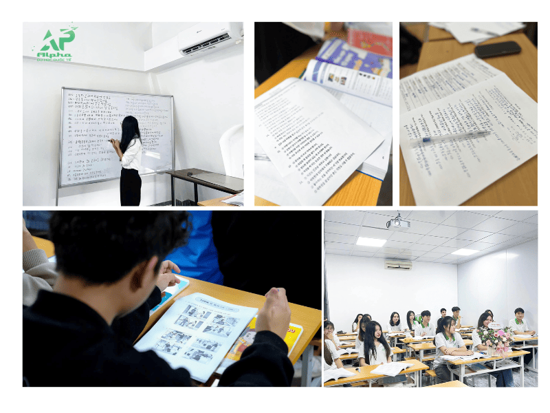 Lớp học tiếng Hàn - ôn thi Topik