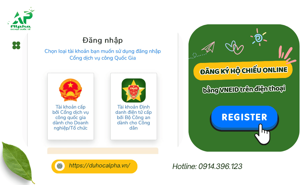 Hướng dẫn đăng ký hộ chiếu bằng VNEID trên điện thoại Hướng dẫn đăng ký hộ chiếu bằng VNEID trên điện thoại