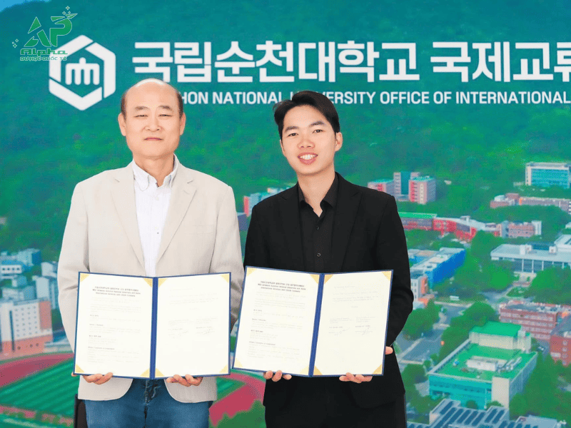 Du Học Alpha hợp tác với Đại Học Quốc Gia Sunchon Hàn Quốc 순천대학교