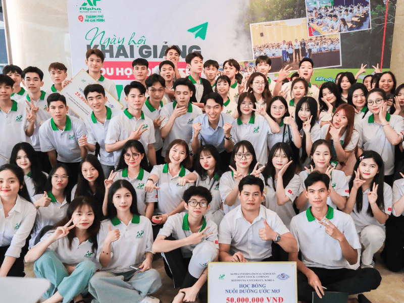 Trung tâm Du Học Hàn Quốc cùng Alpha