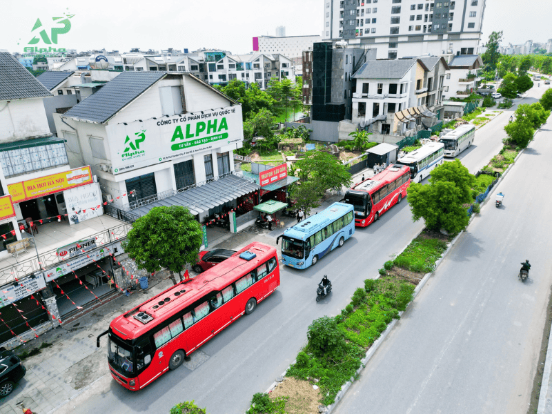 Chuyến xe xuất phát từ Alpha Hà Nội đến Ba Vì