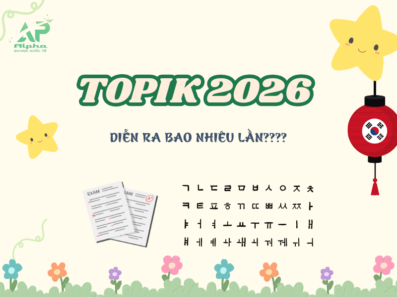 Kỳ thi TOPIK 2026 diễn ra khi nào