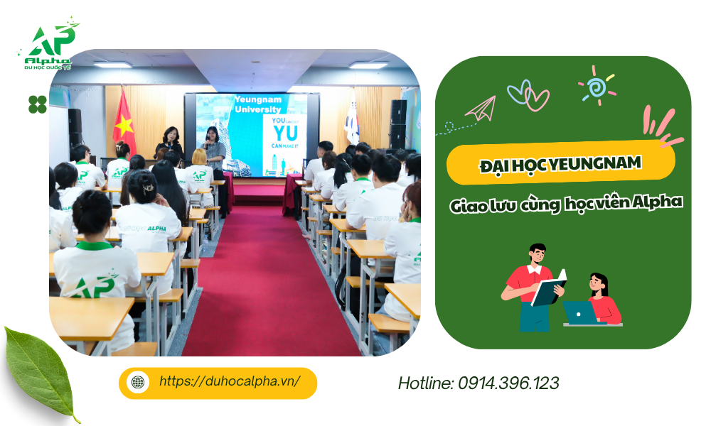 ĐẠI HỌC YEUNGNAM GIAO LƯU CÙNG HỌC VIÊN ALPHA
