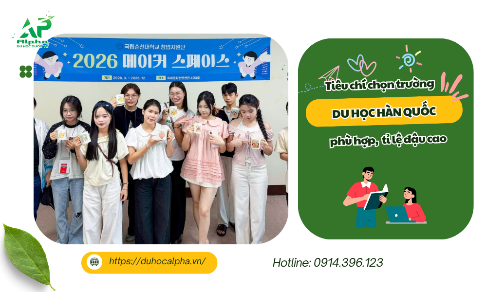 Tiêu chí chọn trường Du học Hàn Quốc