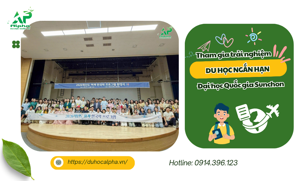 Tham gia trải nghiệm ngắn hạn tại Đại học quốc gia Sunchon